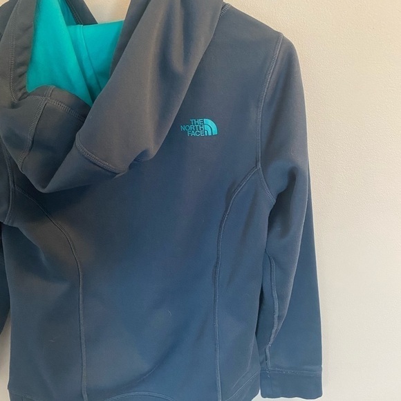 The North Face Navy and Teal Hoodie XS - Picture 4 of 15